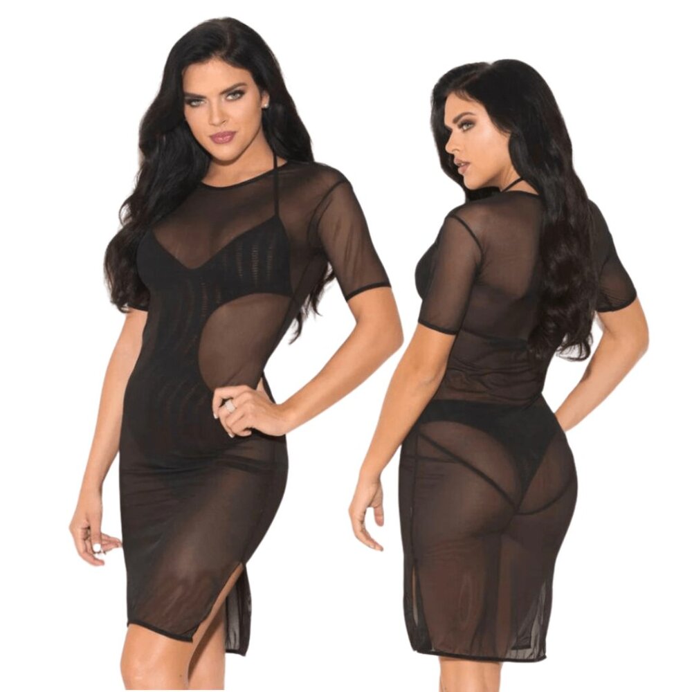 Glitter - Make Ur Move Dress - Black (NWT)